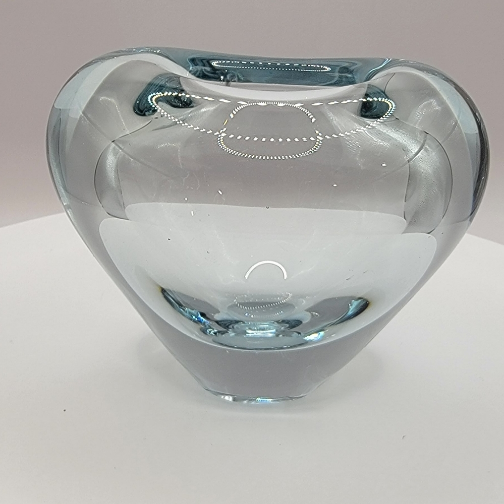 Holmegaard Minuet Vase Signed